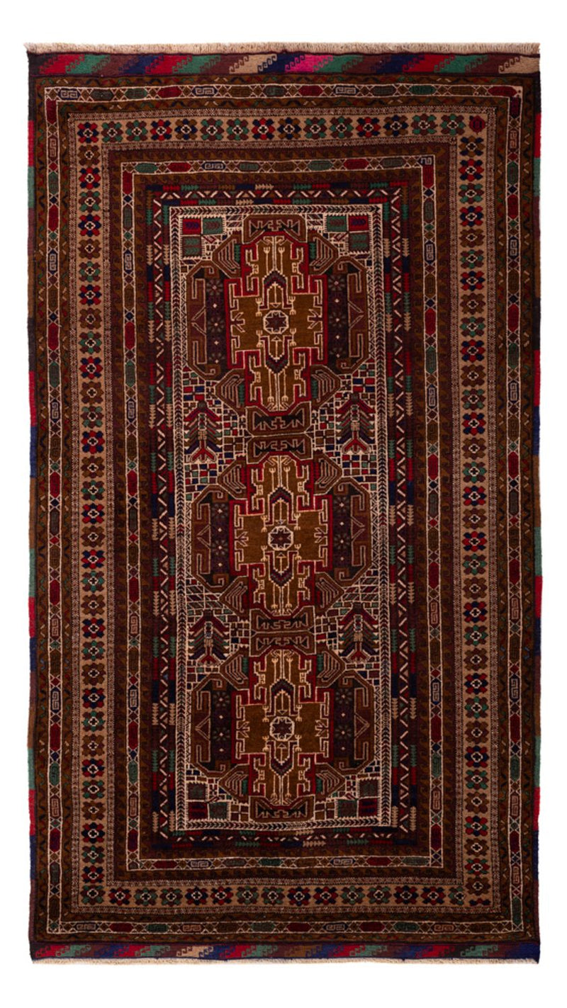 Läufer Belutsch - 204 x 110 cm - dunkelbeige