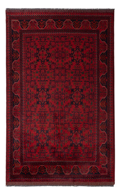 Afghan Teppich - Kunduz - 196 x 120 cm - rot