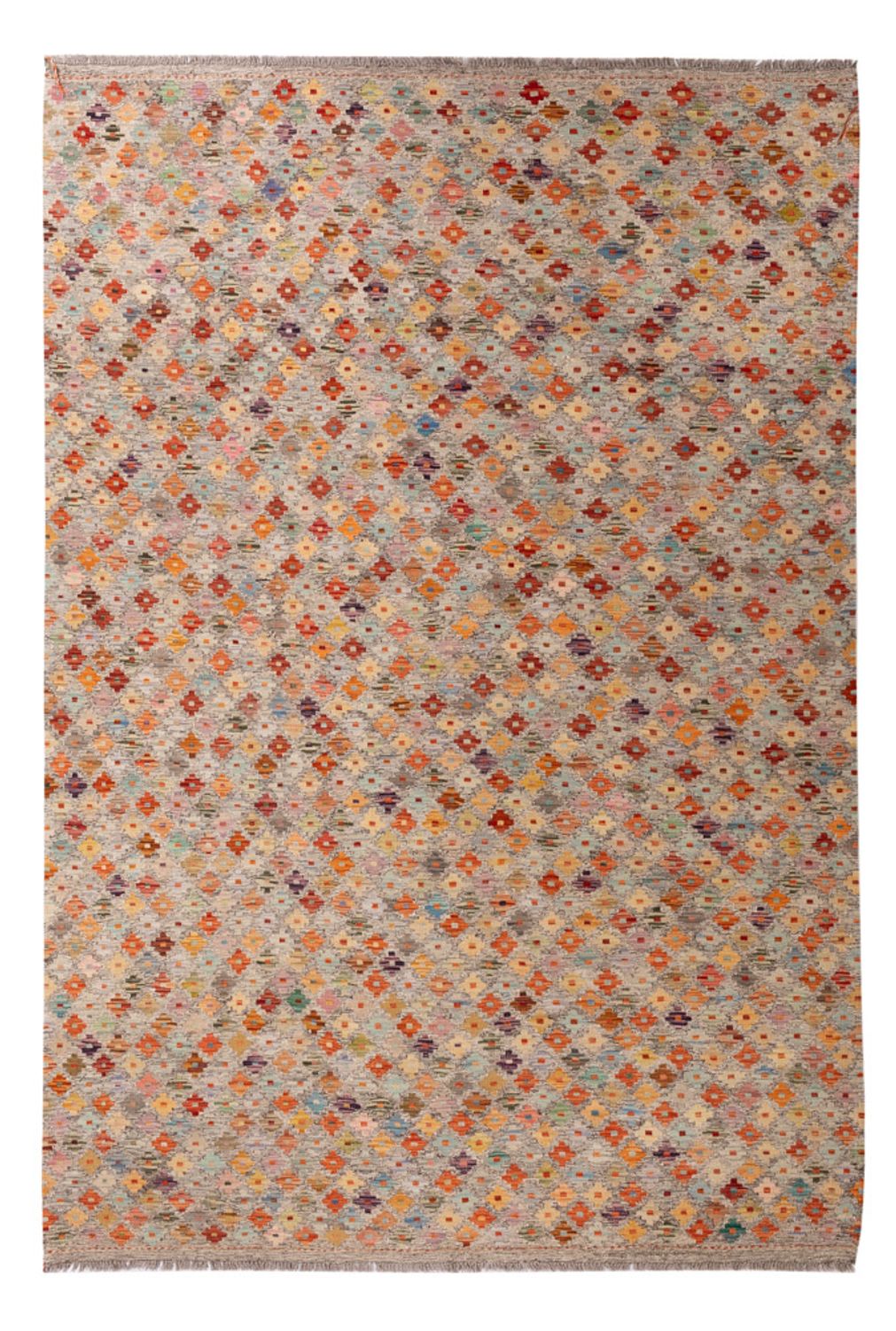 Kelim Teppich - Splash - 307 x 208 cm - mehrfarbig