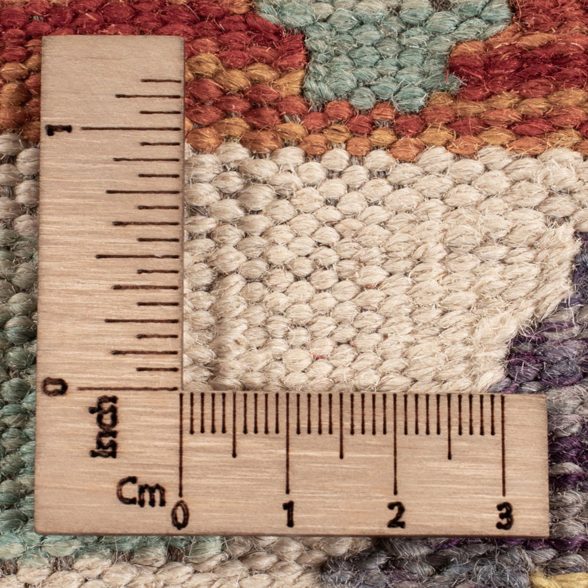 Kelim Teppich - Splash - 174 x 127 cm - mehrfarbig