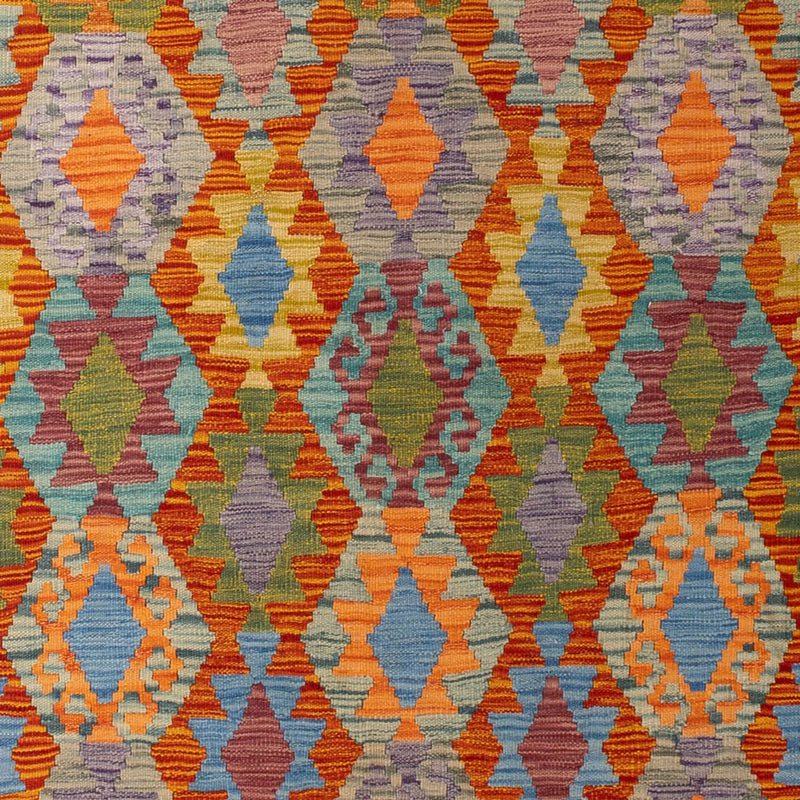 Kelim Teppich - Splash - 298 x 202 cm - mehrfarbig