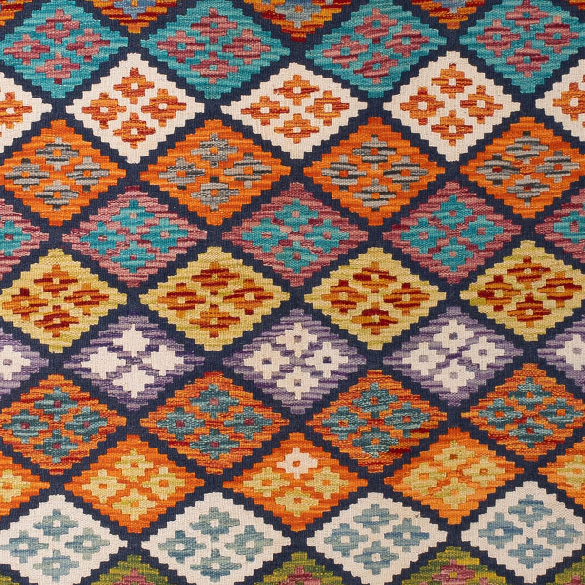 Kelim Teppich - Splash - 290 x 199 cm - mehrfarbig