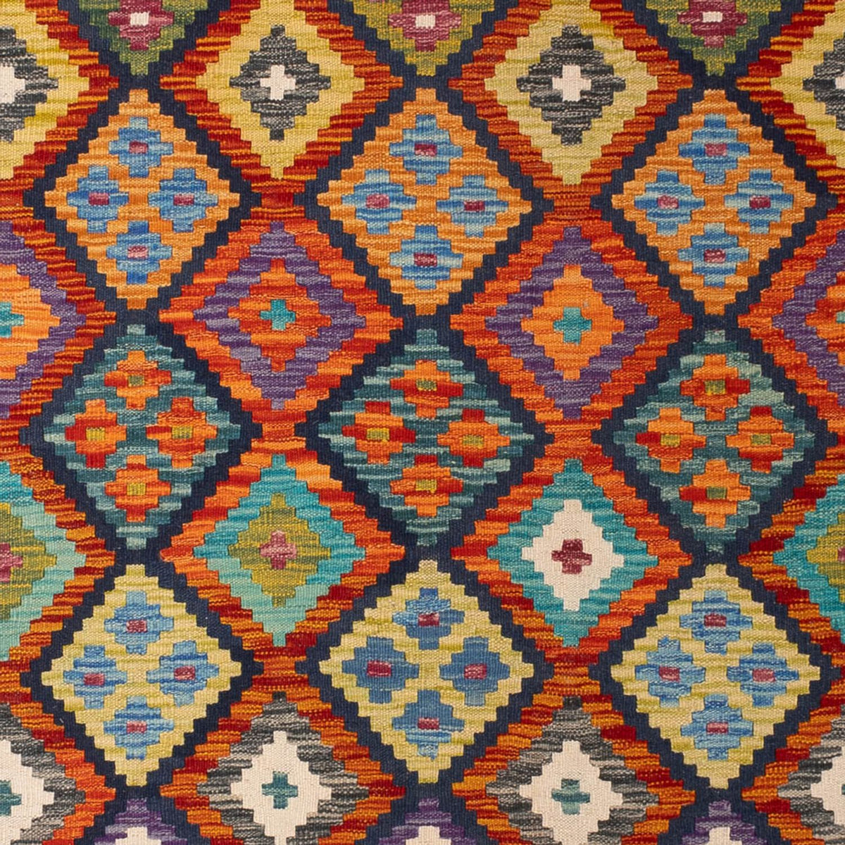 Kelim Teppich - Splash - 293 x 210 cm - mehrfarbig