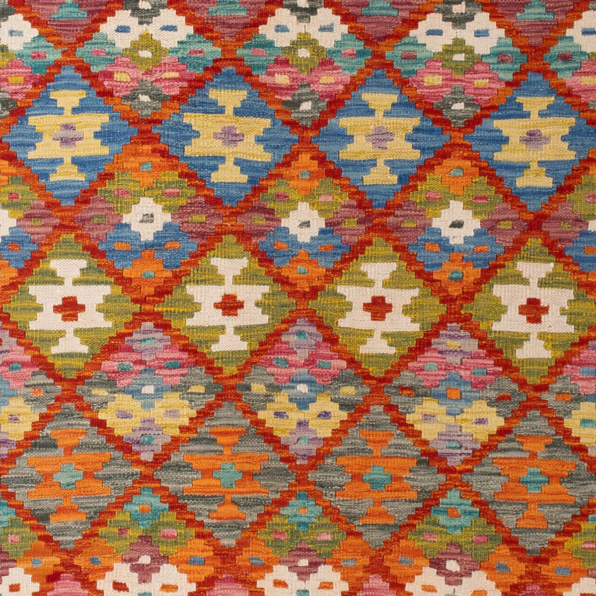 Kelim Teppich - Splash - 293 x 210 cm - mehrfarbig