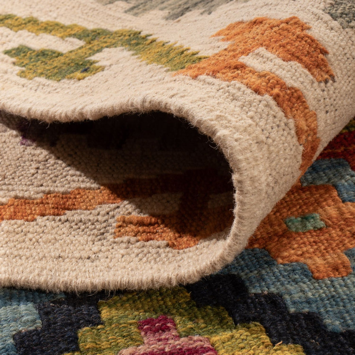 Kelim Teppich - Splash - 304 x 207 cm - mehrfarbig