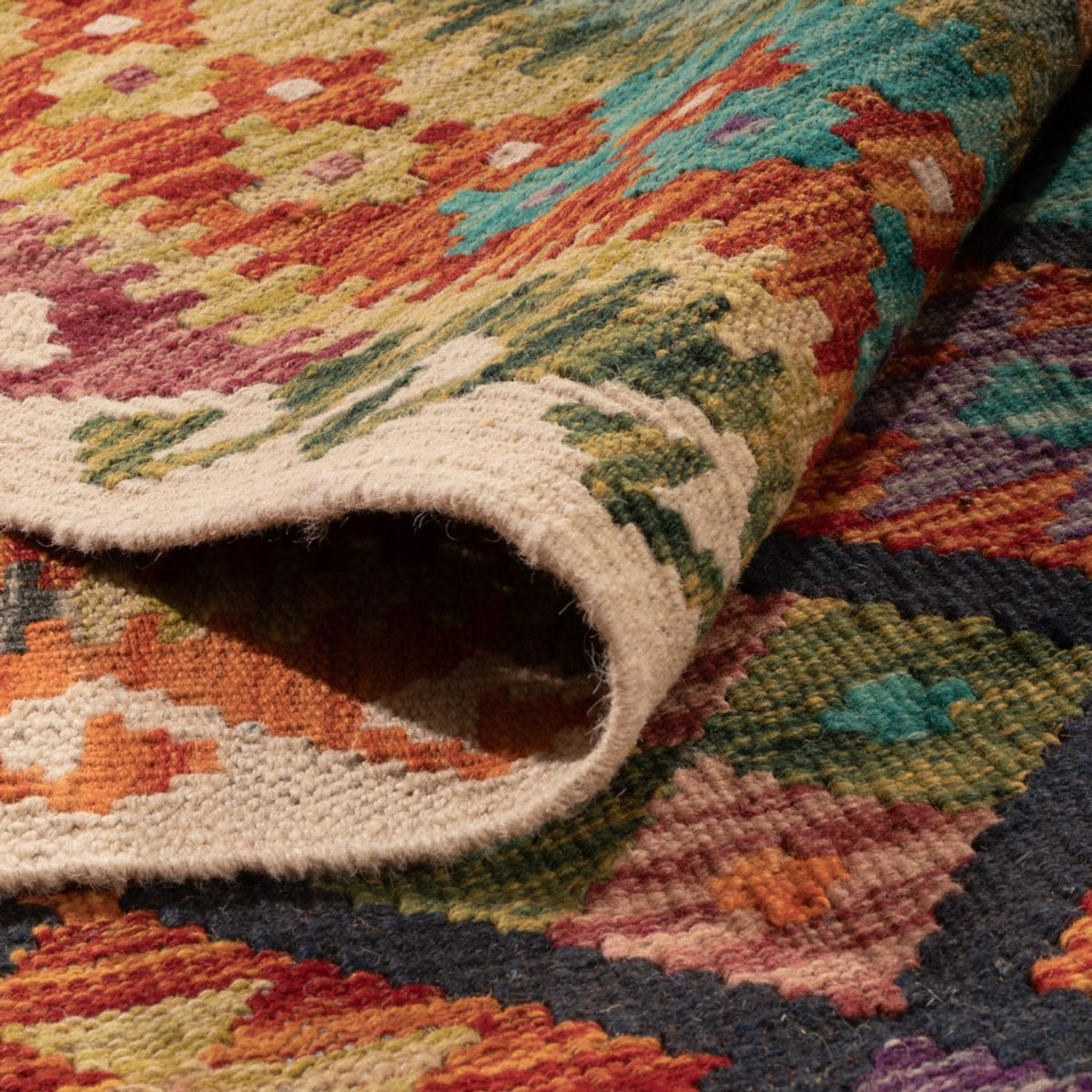 Kelim Teppich - Splash - 295 x 207 cm - mehrfarbig