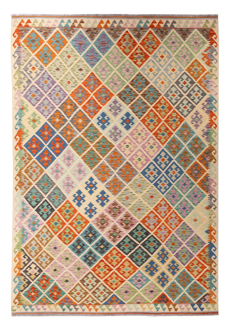 Kelim Teppich - Splash - 303 x 210 cm - mehrfarbig