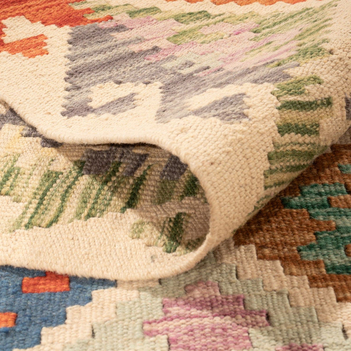 Kelim Teppich - Splash - 303 x 210 cm - mehrfarbig