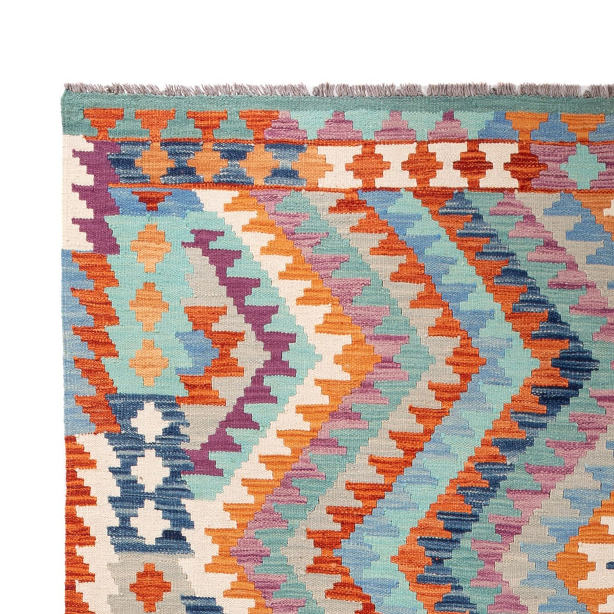 Kelim Teppich - Splash - 298 x 199 cm - mehrfarbig