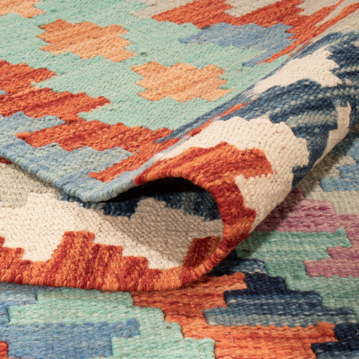 Kelim Teppich - Splash - 298 x 199 cm - mehrfarbig