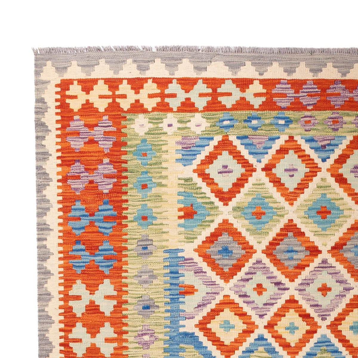 Kelim Teppich - Splash - 298 x 208 cm - mehrfarbig