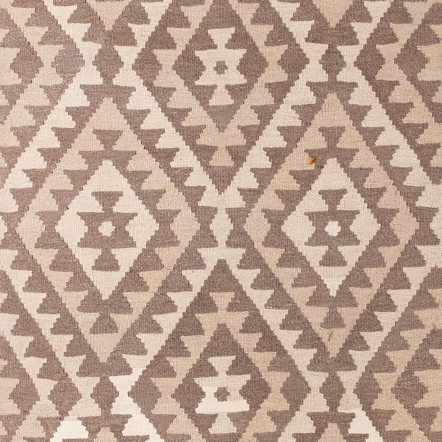 Kelim Teppich - Splash - 287 x 202 cm - hellgrau