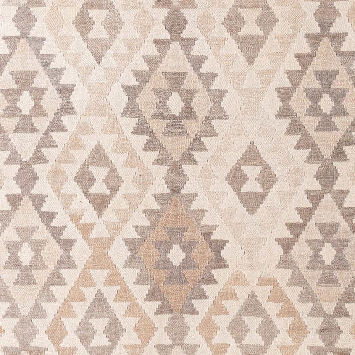 Kelim Teppich - Splash - 291 x 207 cm - hellgrau