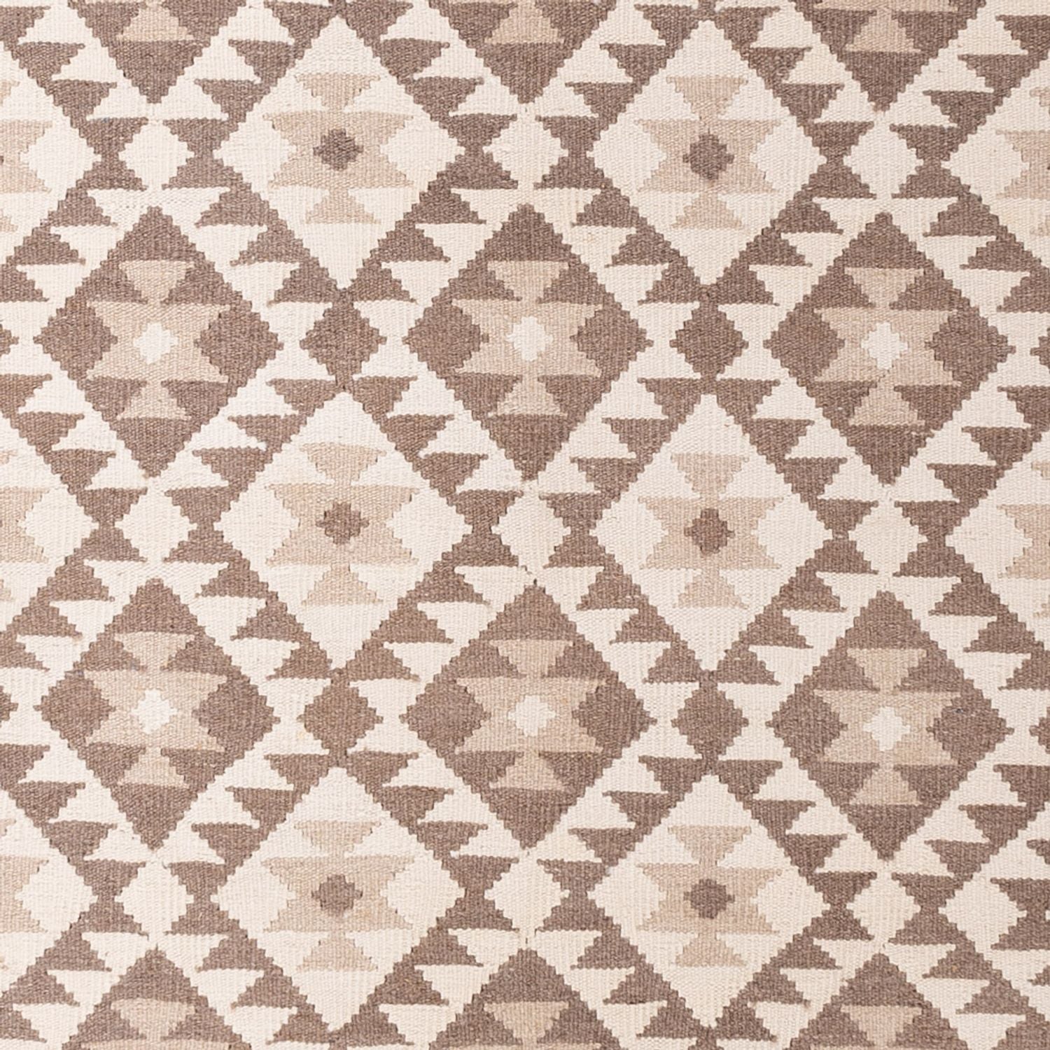 Kelim Teppich - Splash - 299 x 207 cm - hellgrau