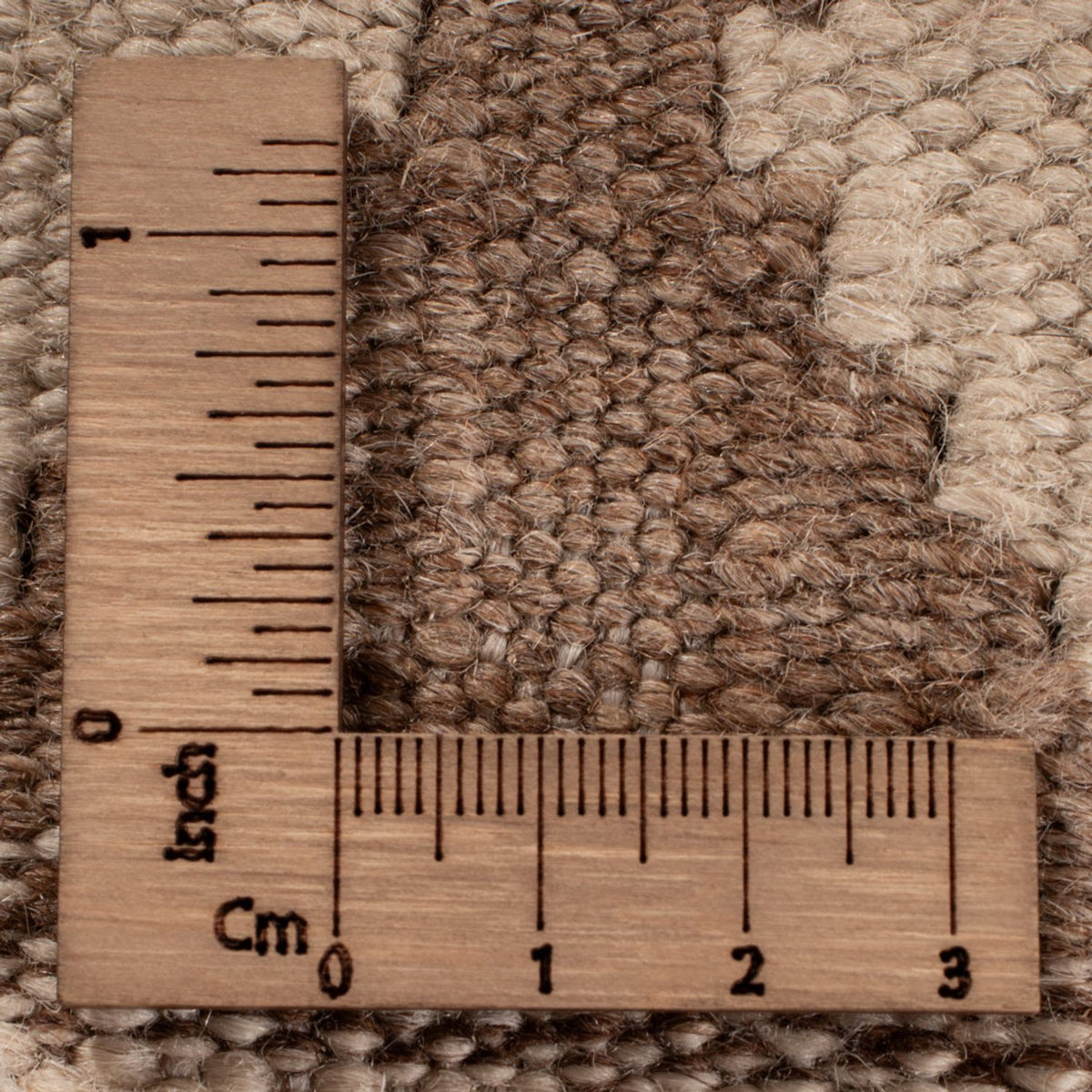 Kelim Teppich - Splash - 301 x 206 cm - hellgrau