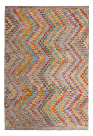 Kelim Teppich - Splash - 298 x 206 cm - mehrfarbig