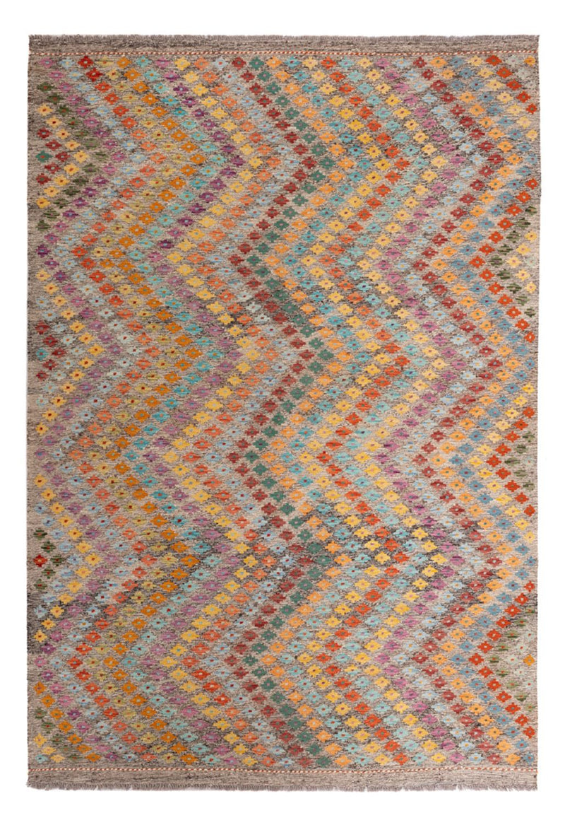 Kelim Teppich - Splash - 298 x 206 cm - mehrfarbig