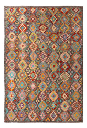 Kelim Teppich - Splash - 304 x 211 cm - mehrfarbig