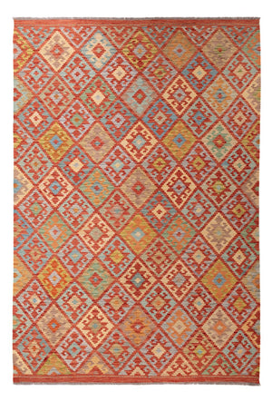 Kelim Teppich - Splash - 300 x 202 cm - mehrfarbig