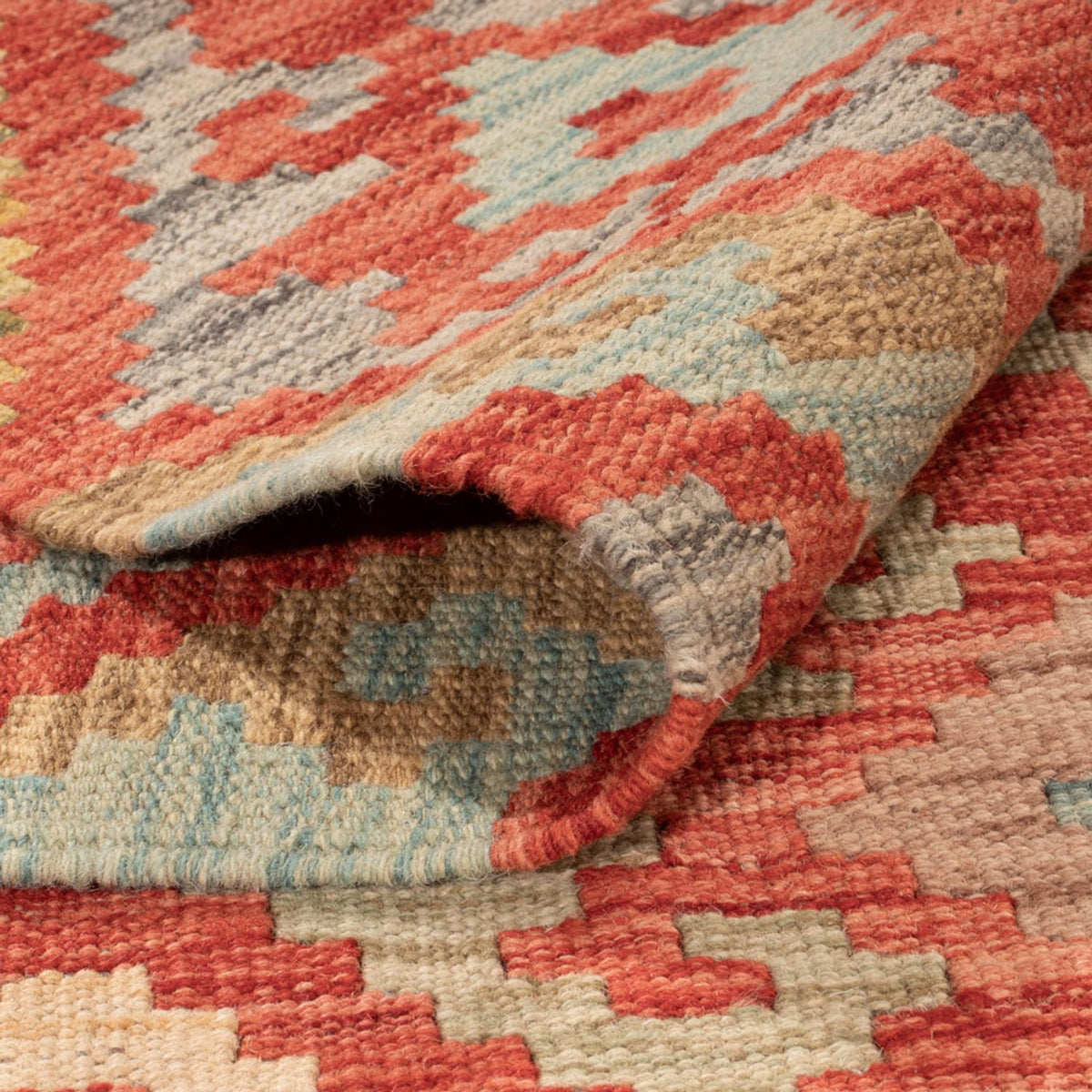 Kelim Teppich - Splash - 300 x 202 cm - mehrfarbig