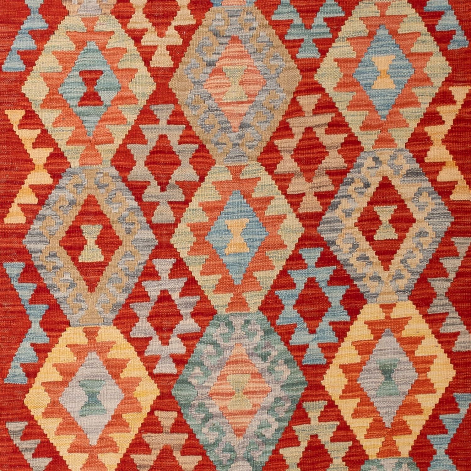 Kelim Teppich - Splash - 309 x 197 cm - mehrfarbig