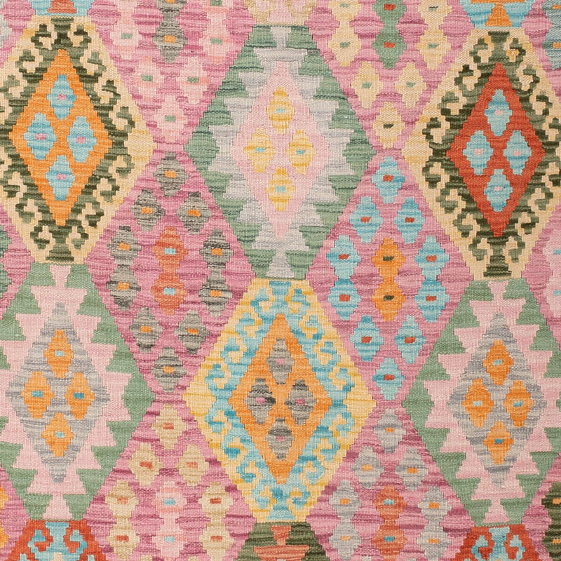 Kelim Teppich - Splash - 318 x 205 cm - mehrfarbig
