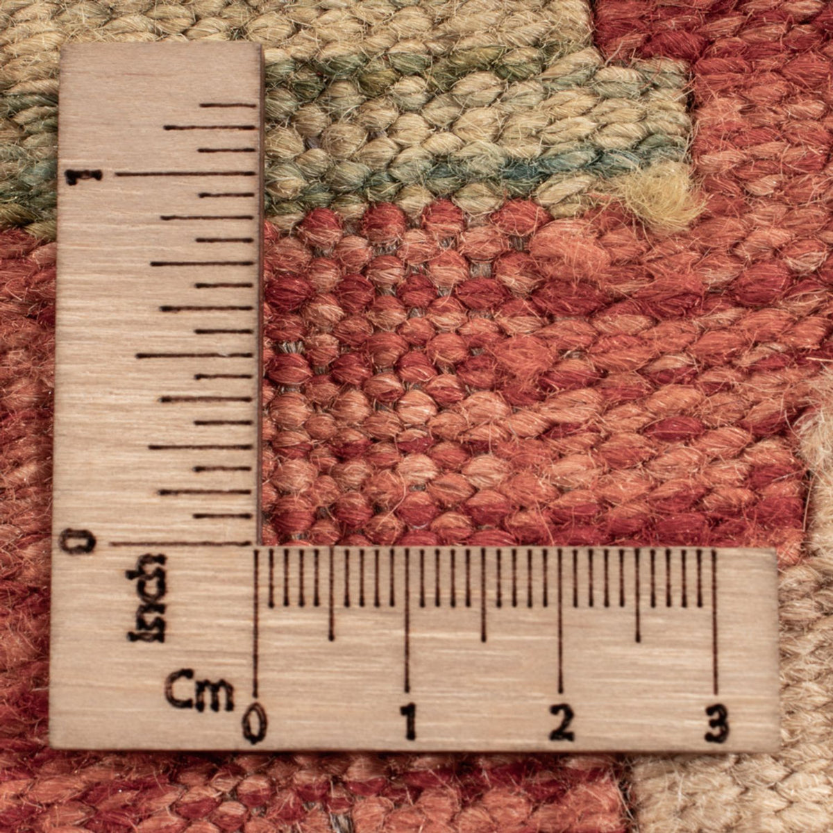 Kelim Teppich - Splash - 186 x 122 cm - mehrfarbig