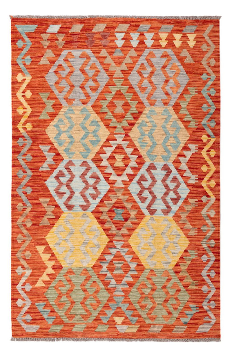 Kelim Teppich - Splash - 180 x 115 cm - mehrfarbig