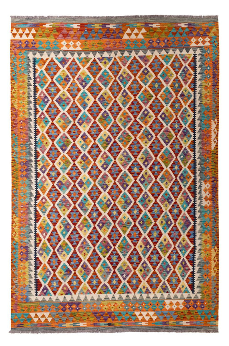 Kelim Teppich - Splash - 307 x 205 cm - mehrfarbig
