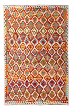 Kelim Teppich - Splash - 307 x 200 cm - mehrfarbig