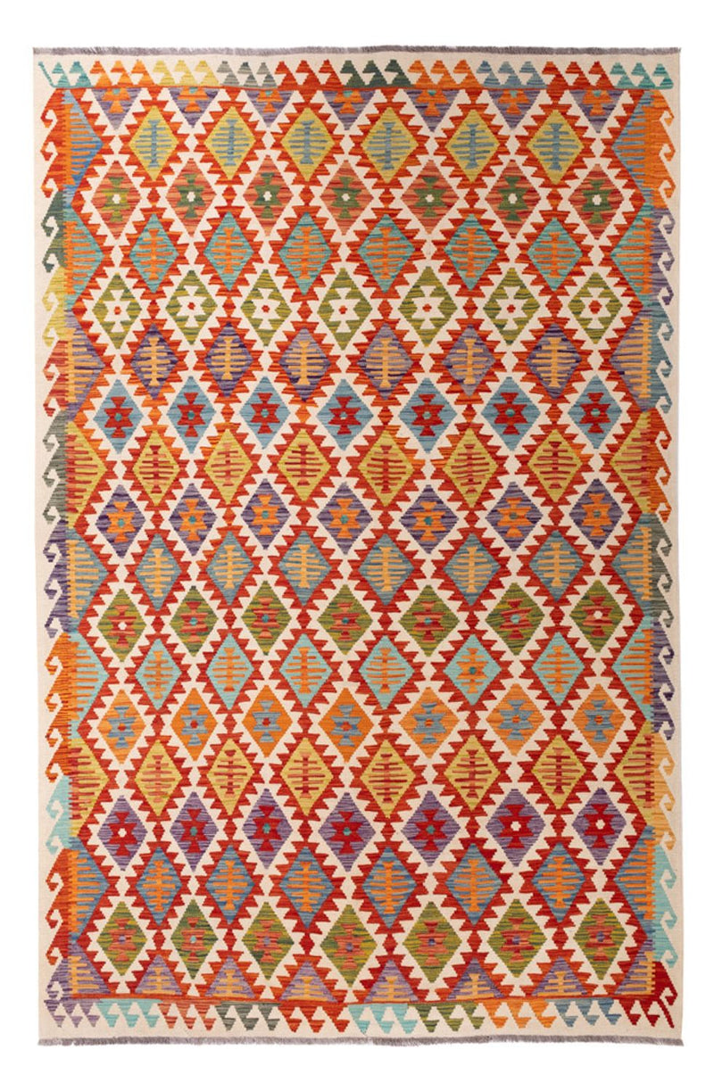 Kelim Teppich - Splash - 307 x 200 cm - mehrfarbig