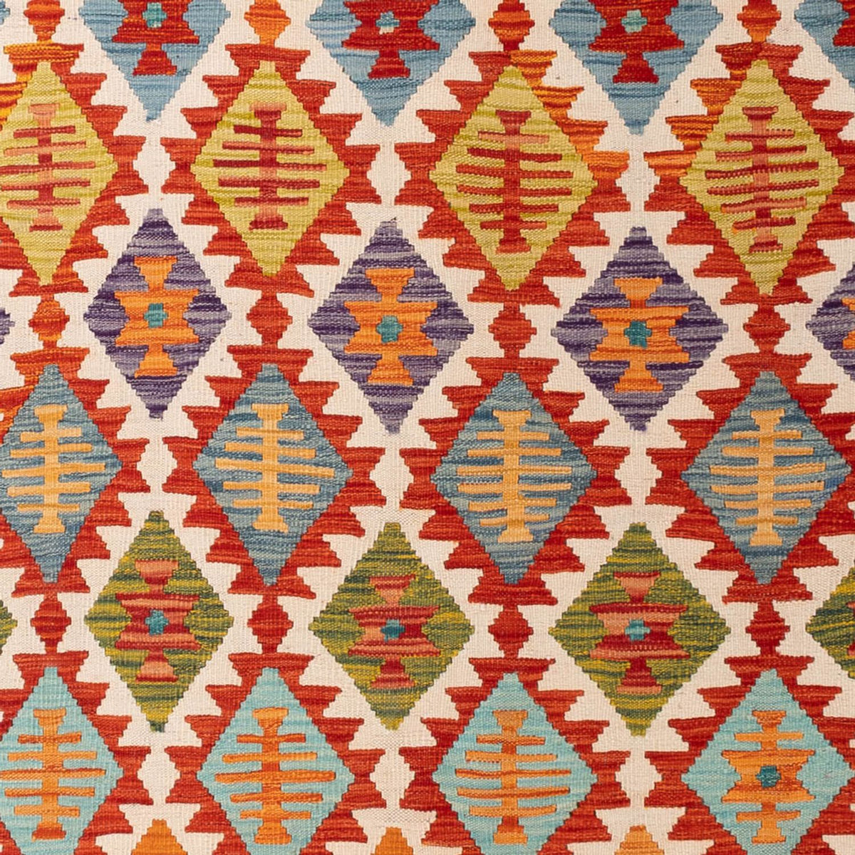 Kelim Teppich - Splash - 307 x 200 cm - mehrfarbig