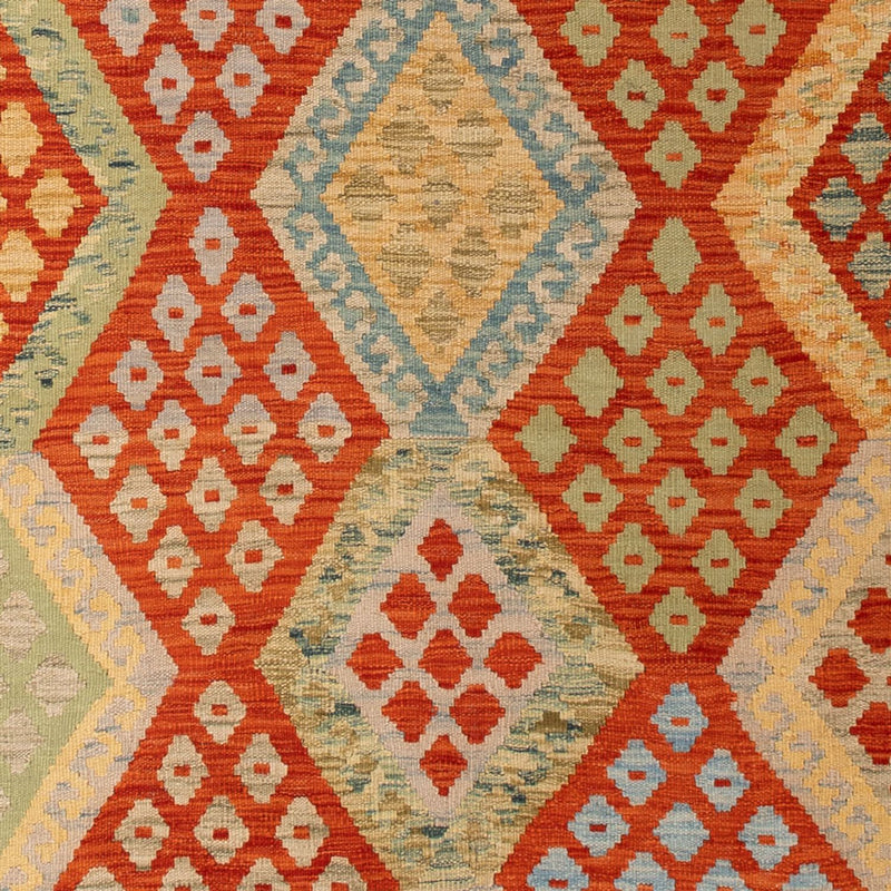 Kelim Teppich - Splash - 304 x 207 cm - mehrfarbig