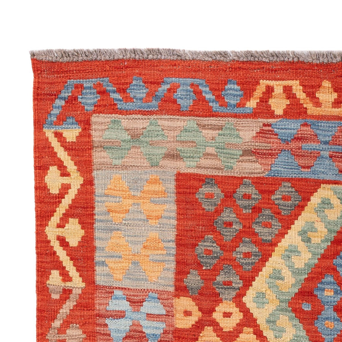 Kelim Teppich - Splash - 187 x 113 cm - mehrfarbig