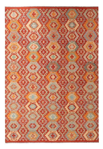 Kelim Maimene Teppich 206x303cm - mehrfarbig