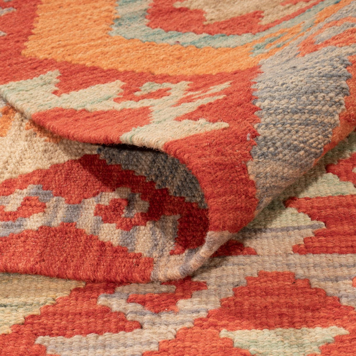 Kelim Teppich - Splash - 303 x 206 cm - mehrfarbig