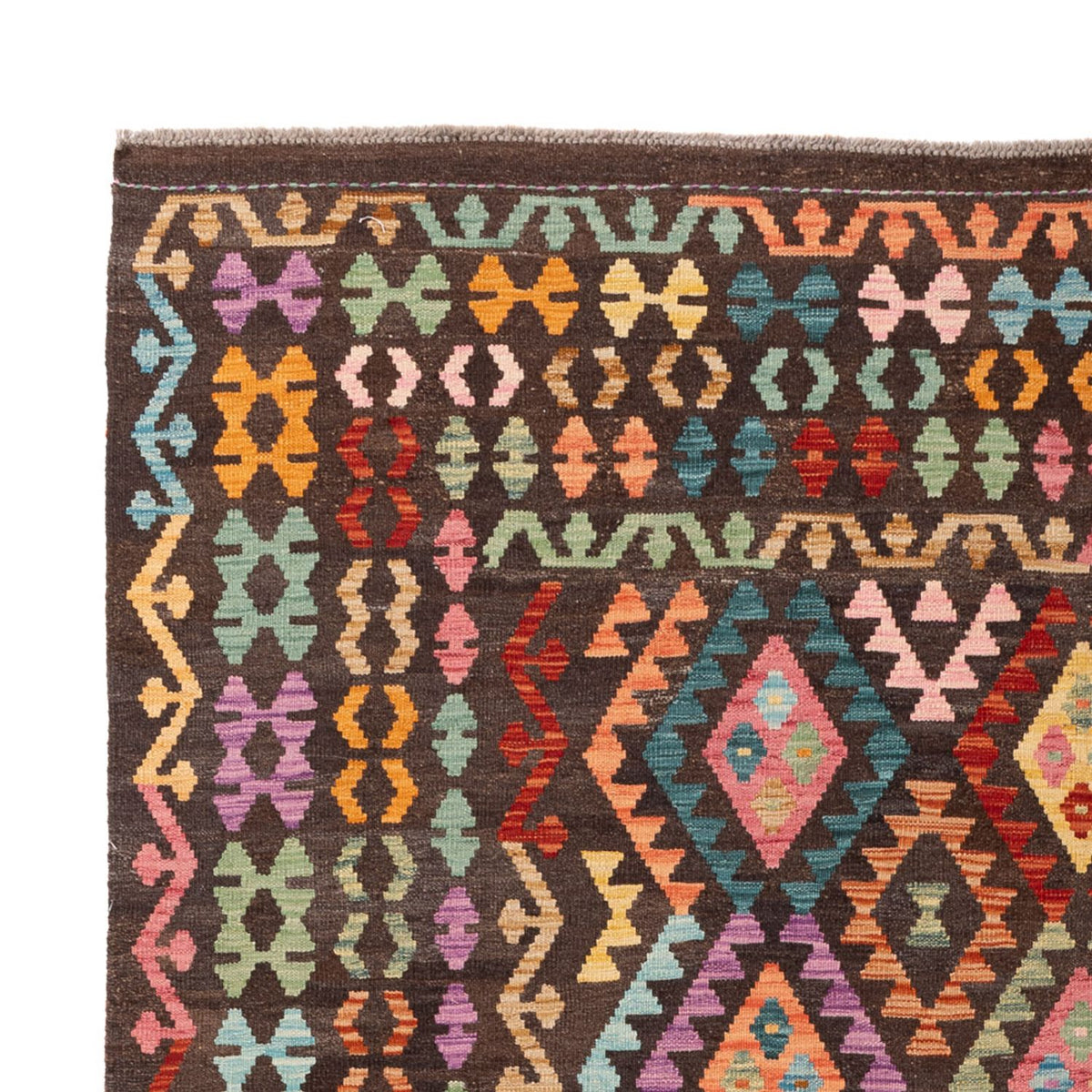 Kelim Teppich - Splash - 303 x 210 cm - mehrfarbig