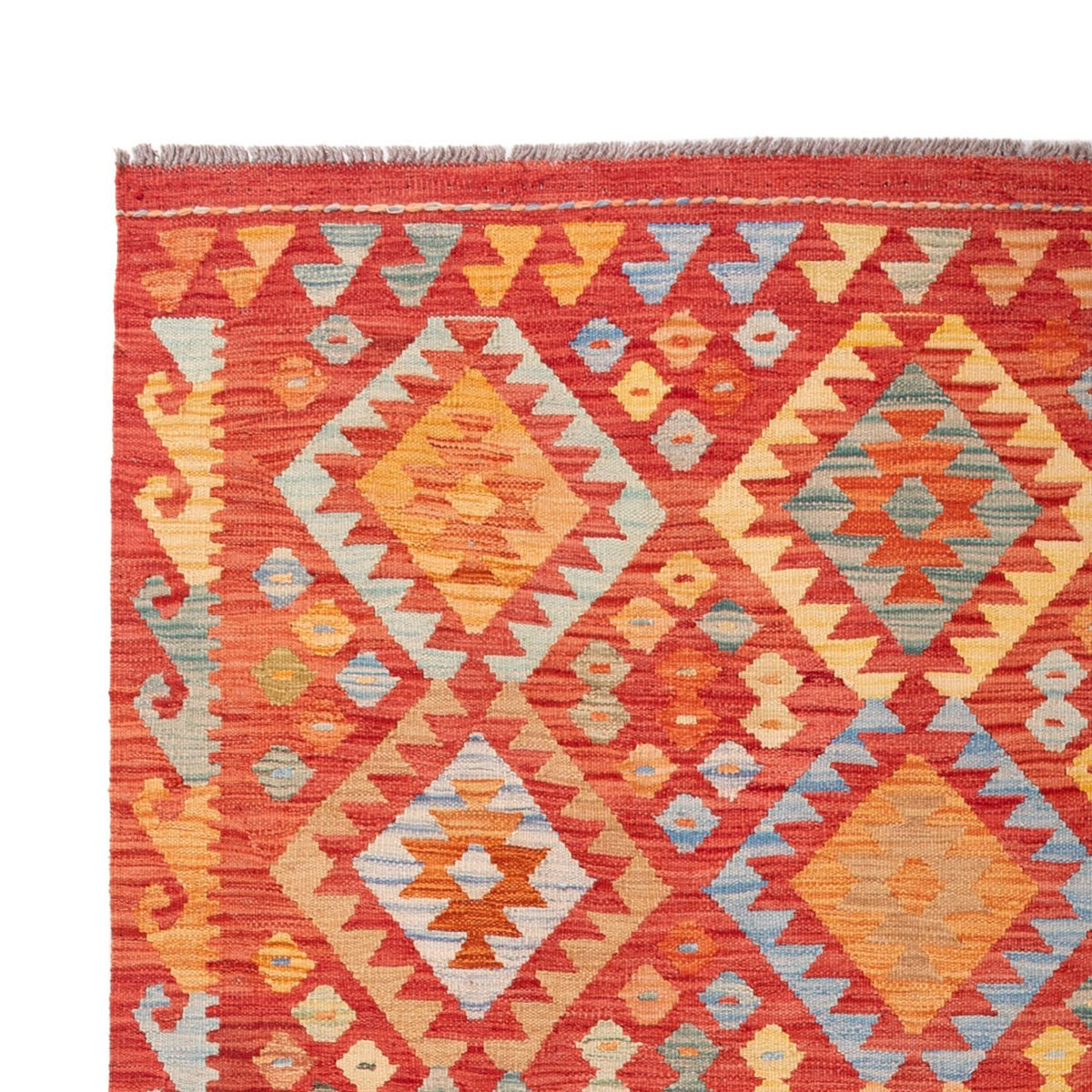 Kelim Teppich - Splash - 301 x 193 cm - mehrfarbig