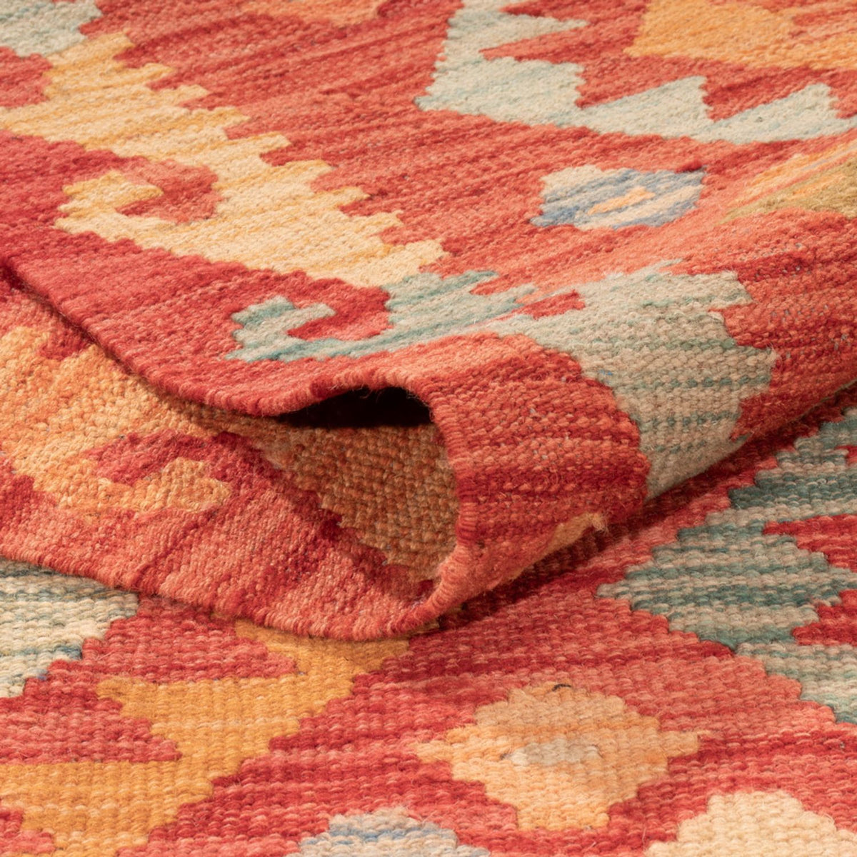 Kelim Teppich - Splash - 301 x 193 cm - mehrfarbig