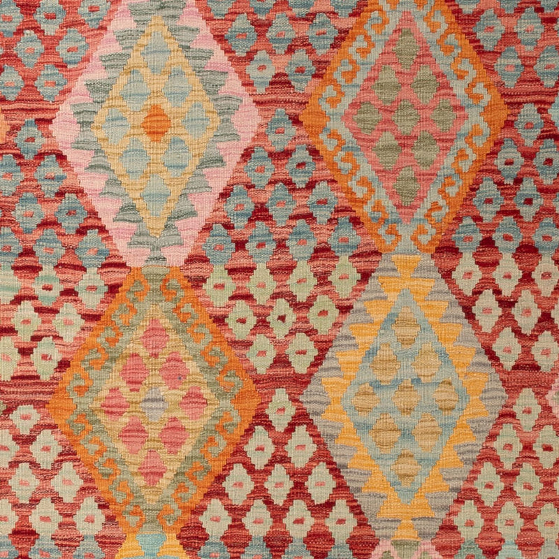 Kelim Teppich - Splash - 308 x 206 cm - mehrfarbig