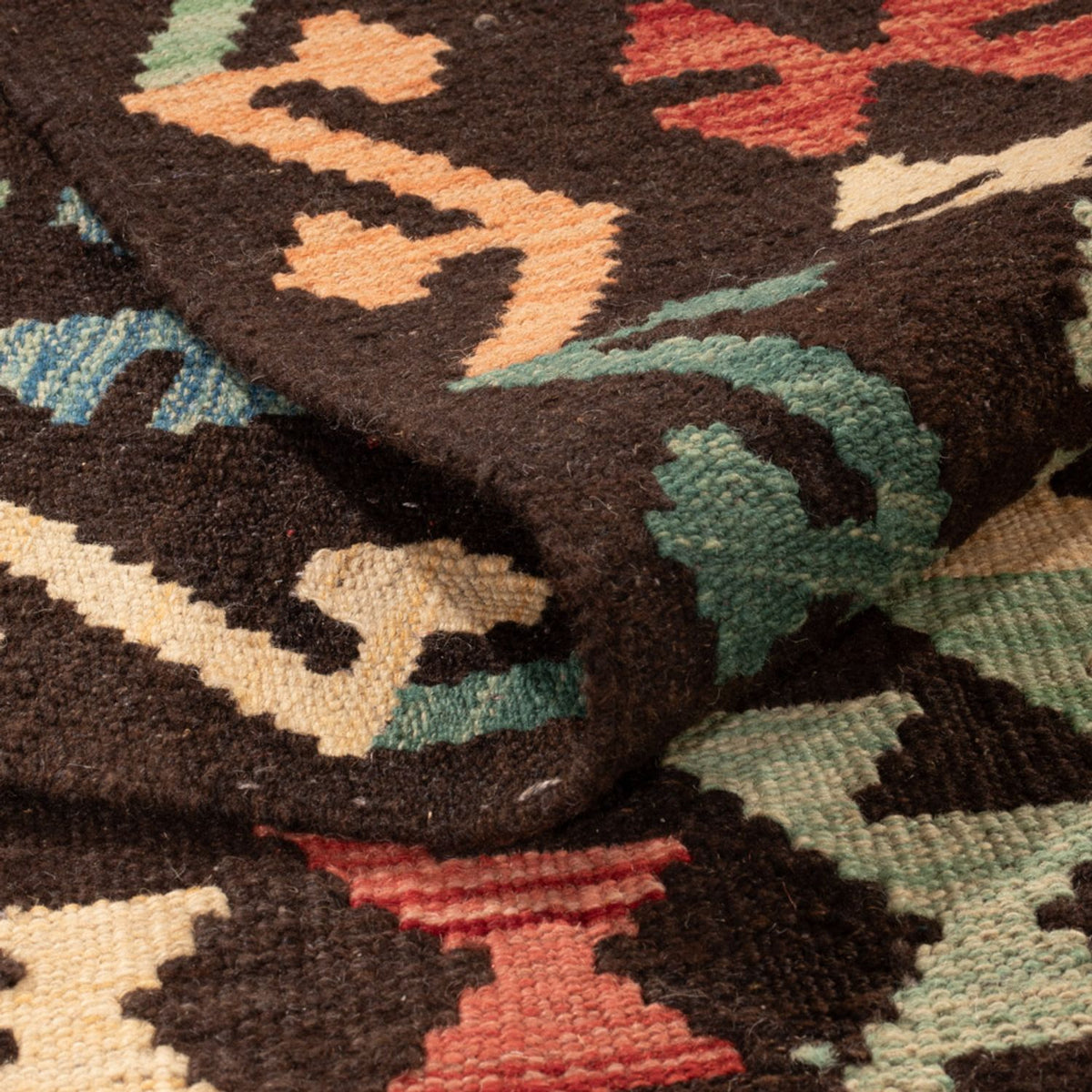 Kelim Teppich - Splash - 291 x 206 cm - mehrfarbig