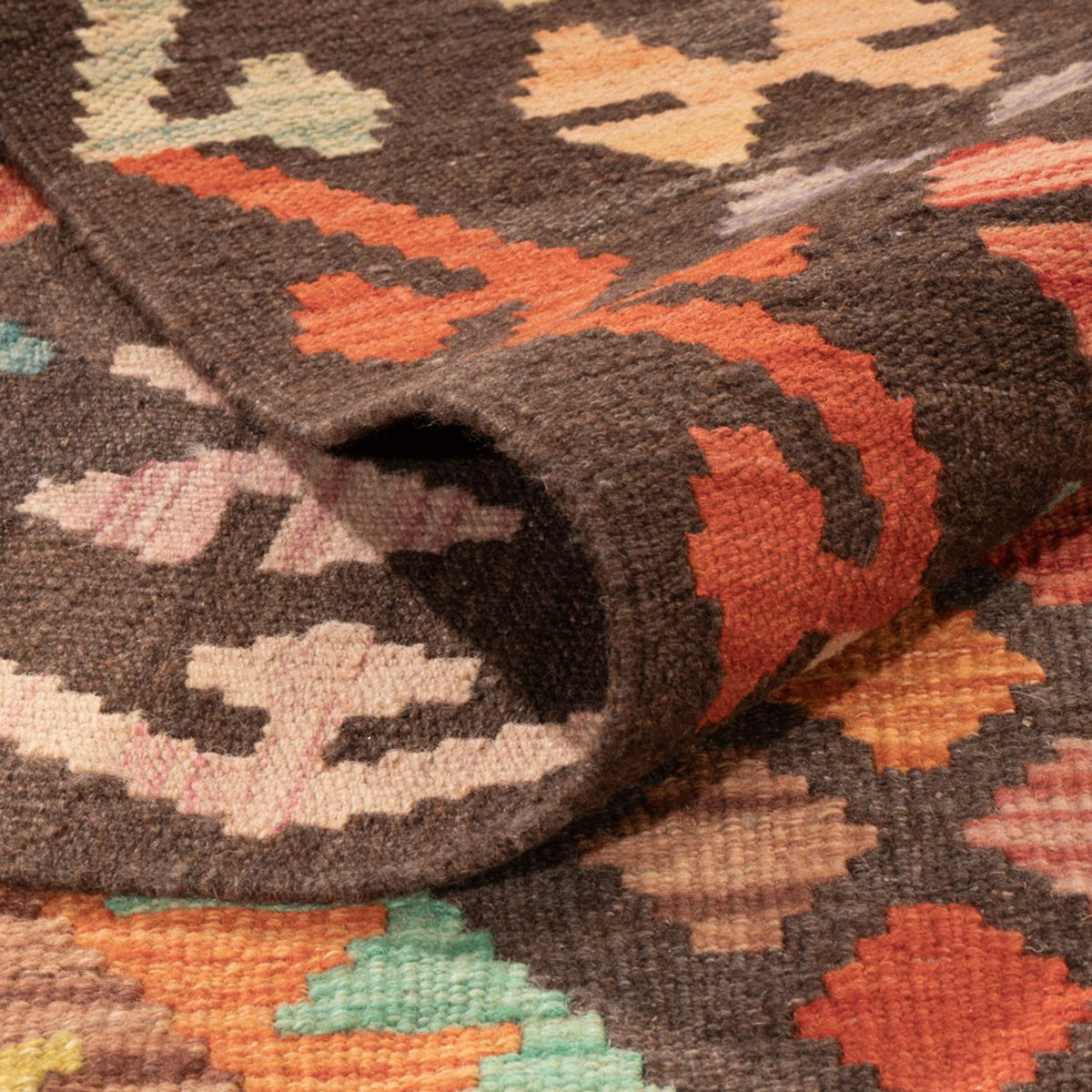 Kelim Teppich - Splash - 306 x 201 cm - mehrfarbig