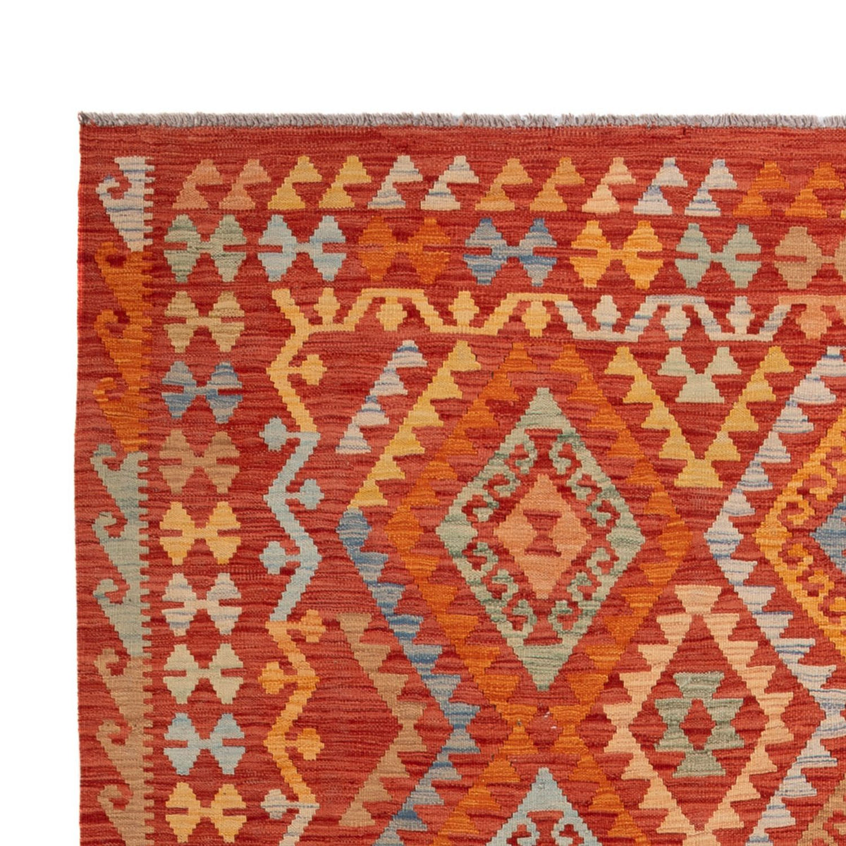 Kelim Teppich - Splash - 306 x 194 cm - mehrfarbig