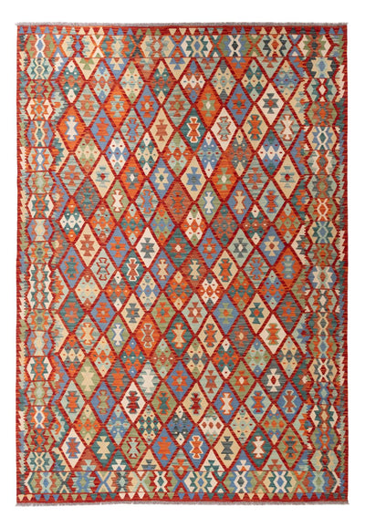 Kelim Maimene Teppich 213x294cm - mehrfarbig