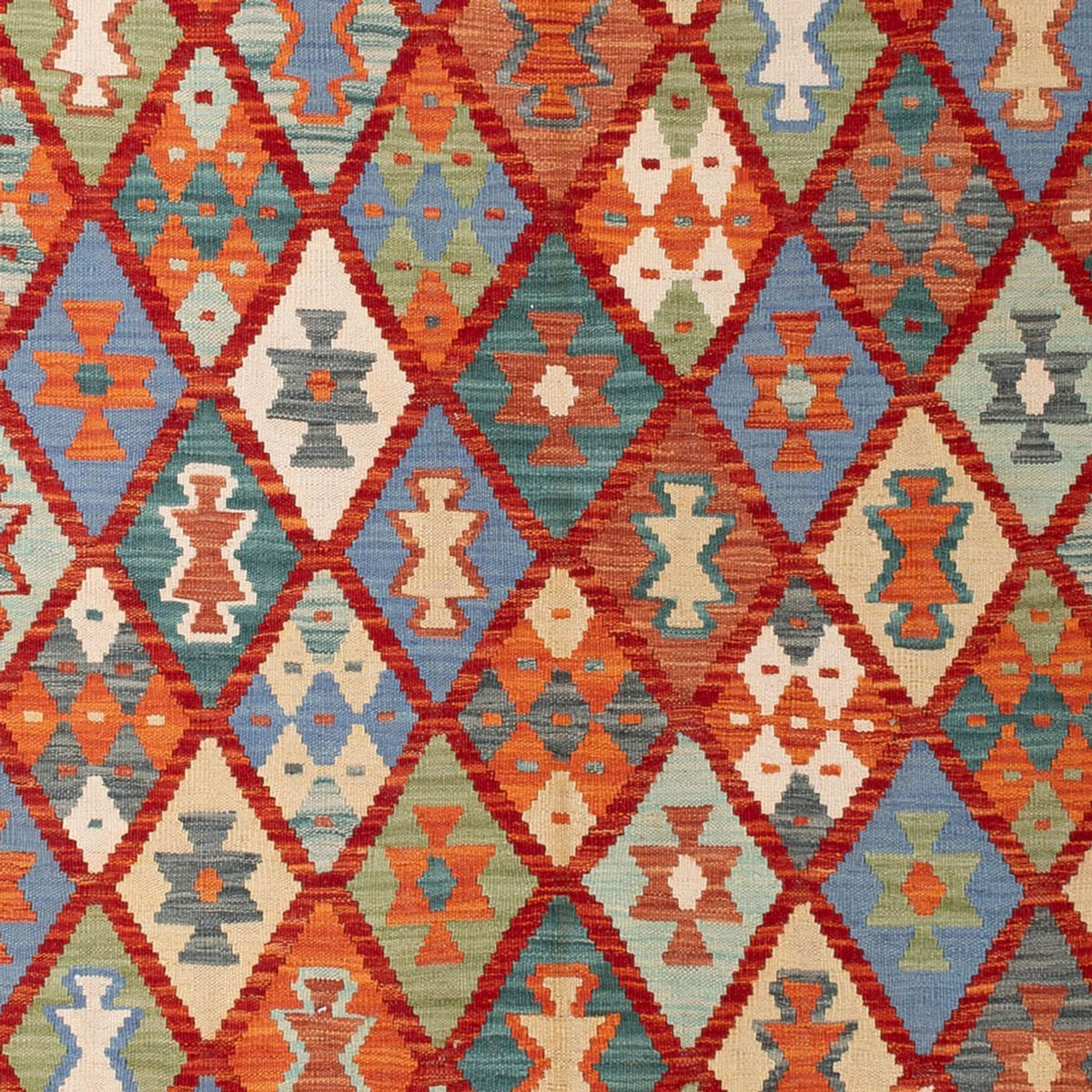 Kelim Teppich - Splash - 294 x 213 cm - mehrfarbig