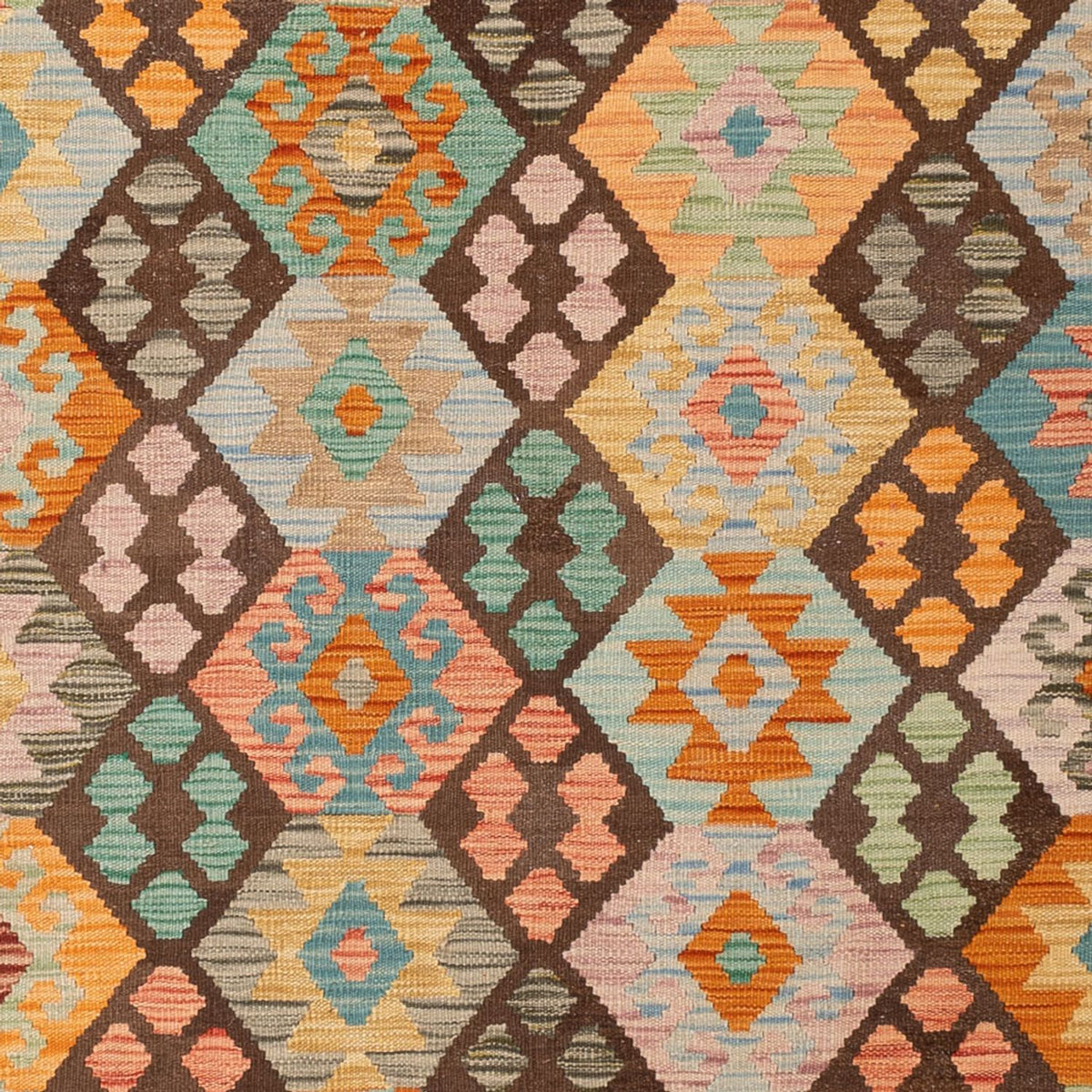 Kelim Teppich - Splash - 297 x 205 cm - mehrfarbig