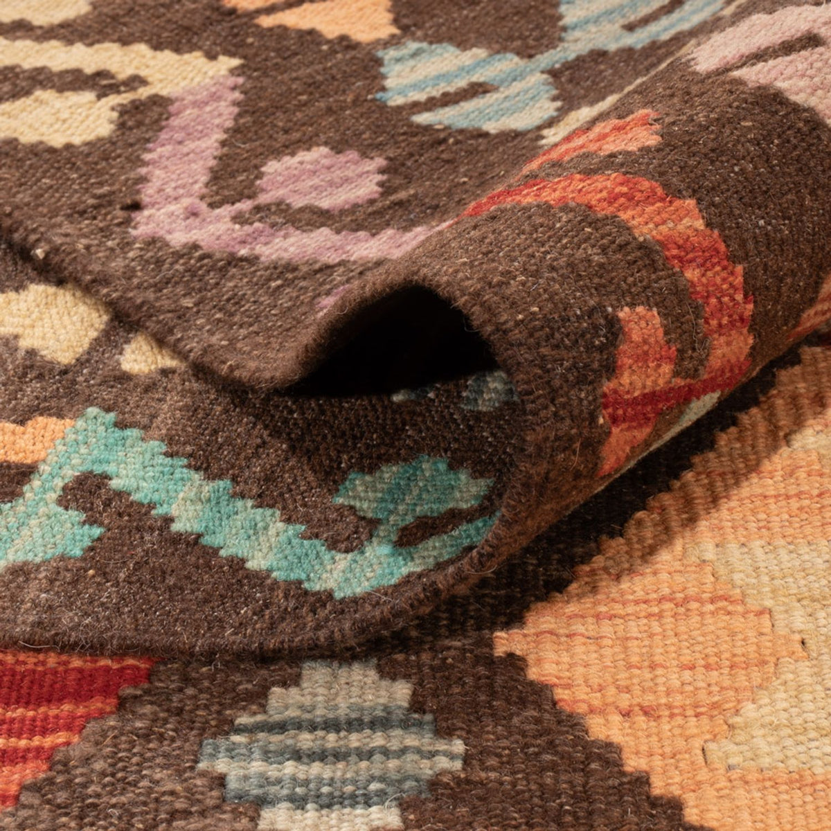 Kelim Teppich - Splash - 301 x 202 cm - mehrfarbig