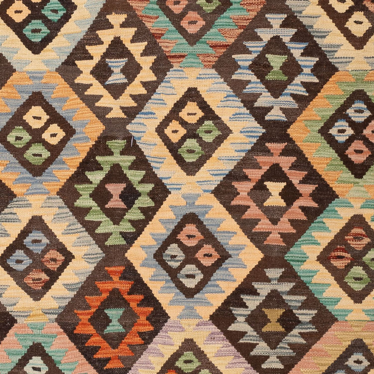 Kelim Teppich - Splash - 301 x 194 cm - mehrfarbig