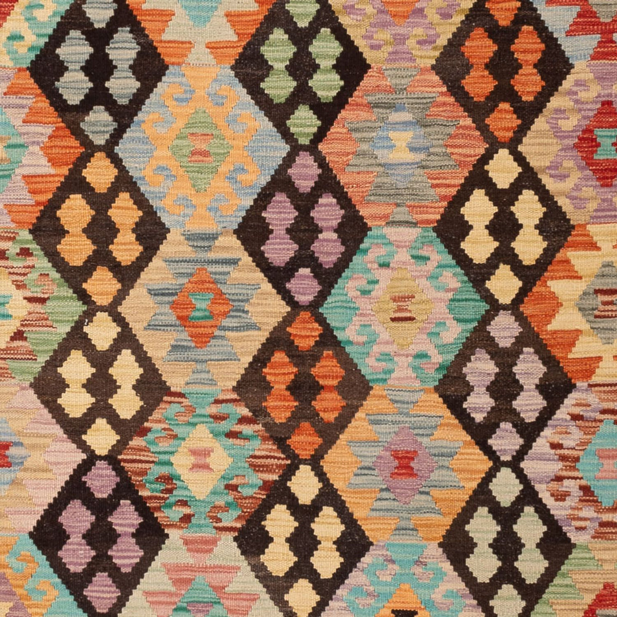 Kelim Teppich - Splash - 296 x 208 cm - mehrfarbig