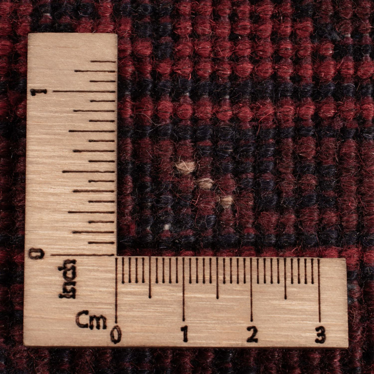 Afghan Teppich - Kunduz - 193 x 125 cm - dunkelrot